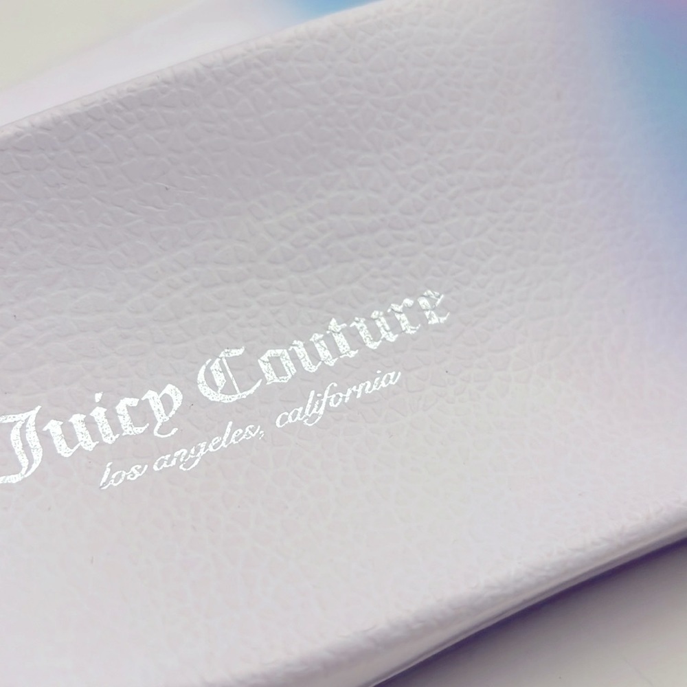 Juicy Couture Iridescent Sandals size 10 NWT - Picture 6 of 9